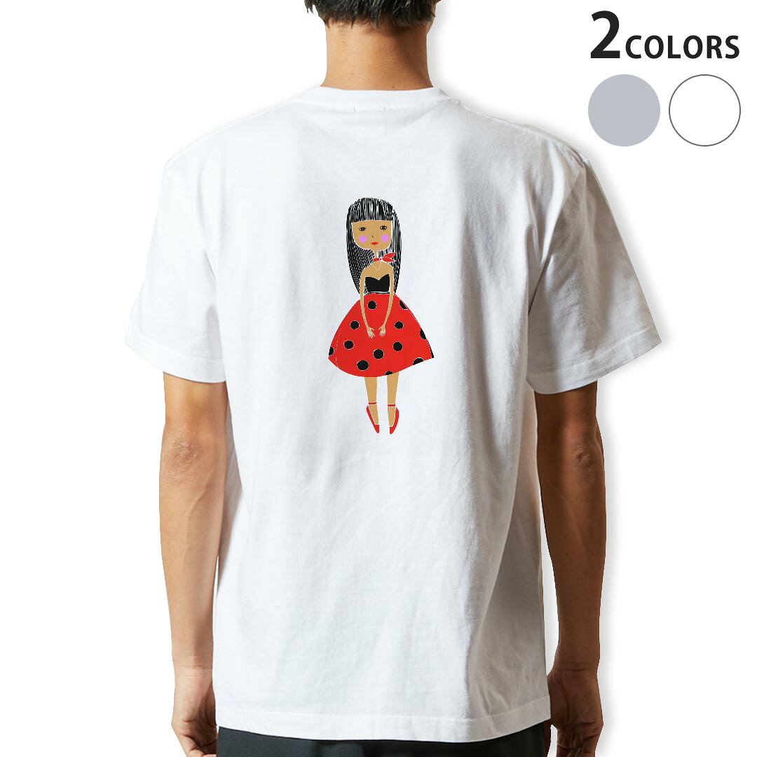 Rakuten - Tシャツ メンズ バックプリント半袖 ホワイト グレー デザイン XS S M L XL 2XL tシャツ ティーシャツ T shirt 013247 女性　女の子　イラスト
