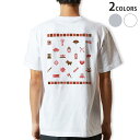 Tシャツ メンズ バックプリント半袖 ホワイト グレー デザイン XS S M L XL 2XL tシャツ ティーシャツ T shirt 015267 こどもの...