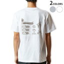Tシャツ メンズ バックプリント半袖 ホワイト グレー デザイン XS S M L XL 2XL tシャツ ティーシャツ T shirt 015275 こどもの...
