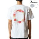 Tシャツ メンズ バックプリント半袖 ホワイト グレー デザイン XS S M L XL 2XL tシャツ ティーシャツ T shirt 015512 カーネー...