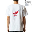 Tシャツ メンズ バックプリント半袖 ホワイト グレー デザイン XS S M L XL 2XL tシャツ ティーシャツ T shirt018909 国旗 north_korea 北朝鮮