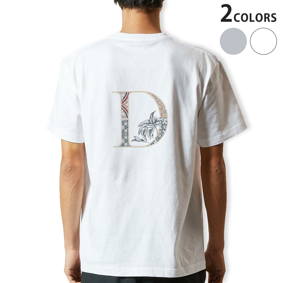 乐天商城 - Tシャツ メンズ バックプリント半袖 ホワイト グレー デザイン XS S M L XL 2XL tシャツ ティーシャツ T shirt 019148 文字 d アルファベット