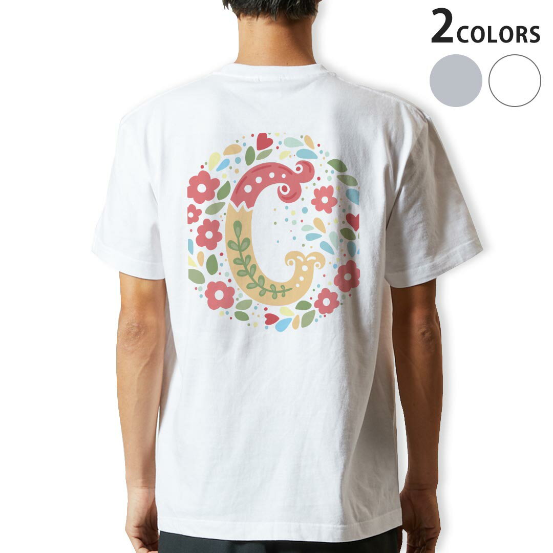 Shirts, T-Shirts - Tシャツ メンズ バックプリント半袖 ホワイト グレー デザイン XS S M L XL 2XL tシャツ ティーシャツ T shirt 019272 文字 c アルファベット
