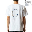 Tシャツ メンズ バックプリント半袖 ホワイト グレー デザイン XS S M L XL 2XL tシャツ ティーシャツ T shirt 019622 文字 g アルファベット