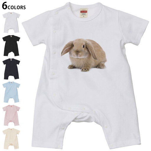 選べる6カラー ロンパース カバーオール 赤ちゃん 半袖 デザイン 70cm 80cm rompers ベビー 新生児 キッズ 70サイズ 80サイズ ギフト マタニティ 妊婦 出産祝い プレママ ティーシャツ T shirt 001112 うさぎ 動物 選べる6カラー ロンパース カバーオール 赤ちゃん 半袖 デザイン 70cm 80cm rompers ベビー 新生児 キッズ 70サイズ 80サイズ ギフト マタニティ 妊婦 出産祝い プレママ ティーシャツ T shirt 001112 うさぎ 動物