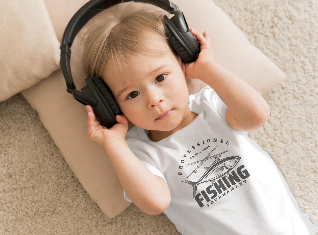 選べる6カラー ロンパース カバーオール 赤ちゃん 半袖 デザイン 70cm 80cm　rompers ベビー 新生児 キッズ 70サイズ 80サイズ ギフト マタニティ 妊婦 出産祝い プレママ ティーシャツ T shirt 032165 fishing 2