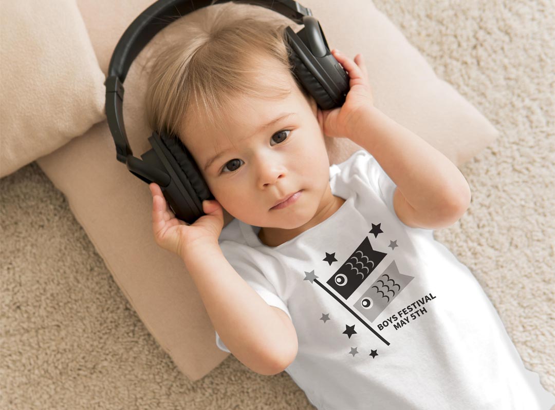 選べる6カラー ロンパース カバーオール 赤ちゃん 半袖 デザイン 70cm 80cm　rompers ベビー 新生児 キッズ 70サイズ 80サイズ ギフト マタニティ 妊婦 出産祝い プレママ ティーシャツ T shirt 017652 こいのぼり　鯉のぼり　モノトーン