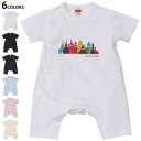 選べる6カラー ロンパース カバーオール 赤ちゃん 半袖 デザイン 70cm 80cm rompers ベビー 新生児 キッズ 70サイズ 80サイズ ギフト マタニティ 妊婦 出産祝い プレママ ティーシャツ T shirt 031738 サンクトペテルブルク おしゃれ ロシア