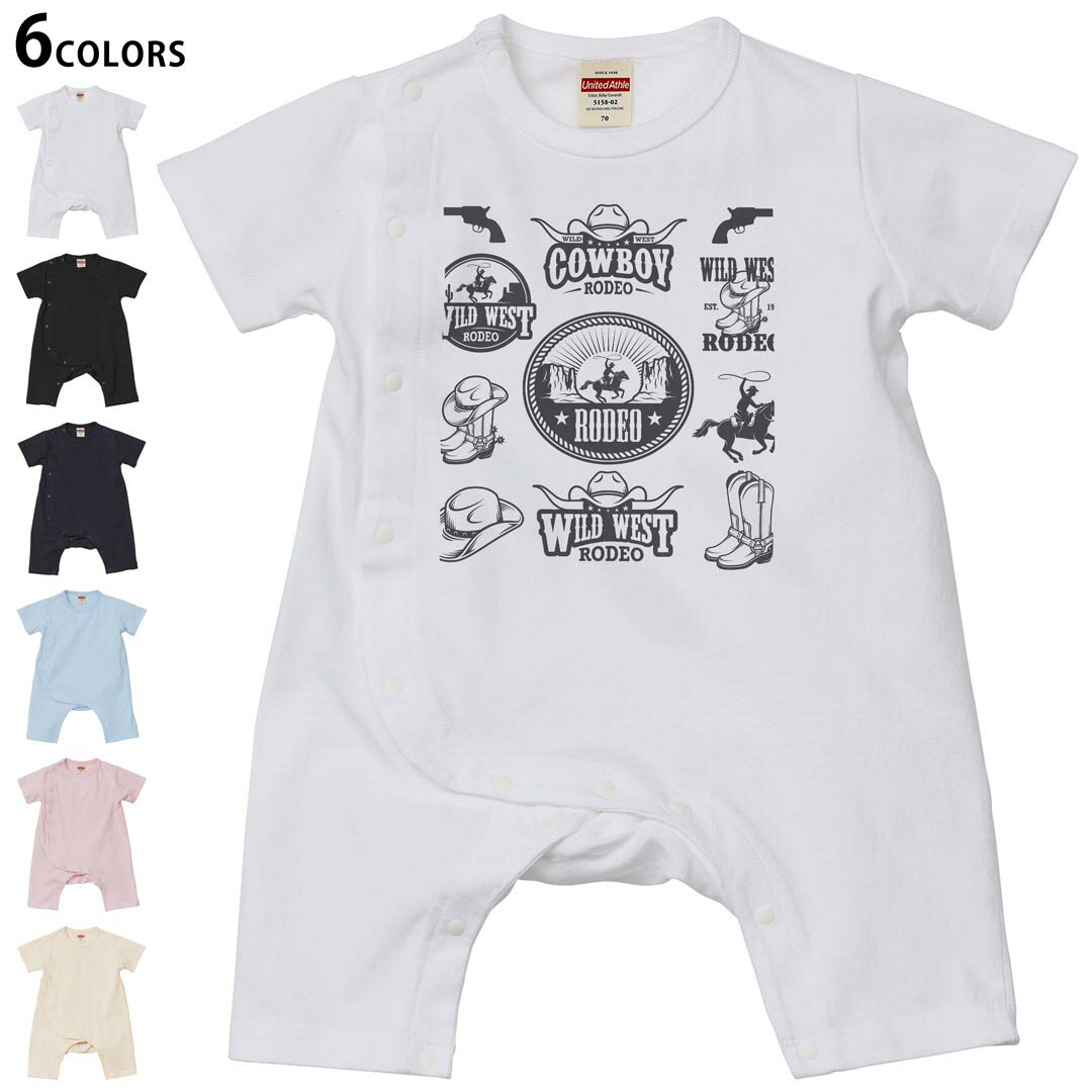 選べる6カラー カバーオール ロンパース 赤ちゃん 半袖 デザイン 70cm 80cm　rompers ベビー 新生児 ジュニア 80サイズ ギフト マタニティ 妊婦 出産 プレママ ティーシャツ T shirt▼画像をクリックで拡大▼ ホ...