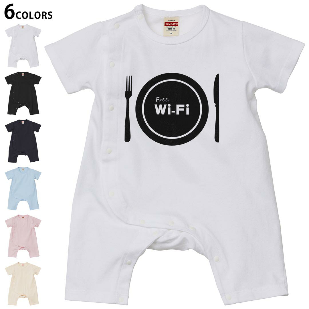 Short Sleeves - 選べる6カラー ロンパース カバーオール 赤ちゃん 半袖 デザイン 70cm 80cm　rompers ベビー 新生児 キッズ 70サイズ 80サイズ ギフト マタニティ 妊婦 出産祝い プレママ ティーシャツ T shirt 013230 ロゴ　マーク