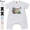 選べる6カラー ロンパース カバーオール 赤ちゃん 半袖 デザイン 70cm 80cm rompers ベビー 新生児 キッズ 70サイズ 80サイズ ギフト ...