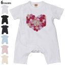 選べる6カラー ロンパース カバーオール 赤ちゃん 半袖 デザイン 70cm 80cm rompers ベビー 新生児 キッズ 70サイズ 80サイズ ギフト ...