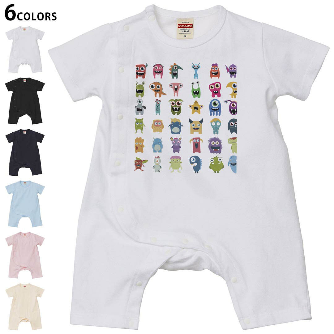選べる6カラー カバーオール ロンパース 赤ちゃん 半袖 デザイン 70cm 80cm　rompers ベビー 新生児 ジュニア 80サイズ ギフト マタニティ 妊婦 出産 プレママ ティーシャツ T shirt▼画像をクリックで拡大▼ ホワイト ブラック ネイビー ライトブルー ベビーピンク ヴィンテージナチュラル ※ブラック・ネイビーは印刷の都合上デザインの色見が他カラーと異なる場合があります。 ※サイズは70・80cmのみ・70cmは、ホワイト・ブラック・ネイビーのみです。 ▼カバーオール全デザインはこちらから▼ ▼キッズ用Tシャツはこちらから▼