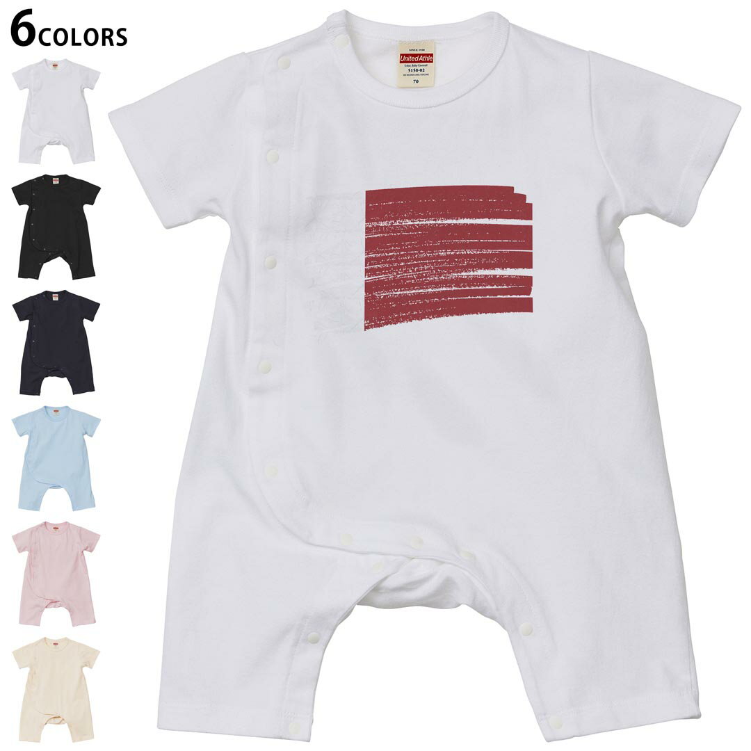選べる6カラー ロンパース カバーオール 赤ちゃん 半袖 デザイン 70cm 80cm rompers ベビー 新生児 キッズ 70サイズ 80サイズ ギフト マタニティ 妊婦 出産祝い プレママ ティーシャツ T shirt 018435 dubai ドバイ