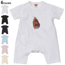 選べる6カラー ロンパース カバーオール 赤ちゃん 半袖 デザイン 70cm 80cm rompers ベビー 新生児 キッズ 70サイズ 80サイズ ギフト マタニティ 妊婦 出産祝い プレママ ティーシャツ T shirt 018954 sri_lanka スリランカ(4)