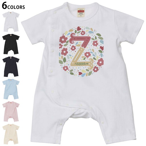 選べる6カラー ロンパース カバーオール 赤ちゃん 半袖 デザイン 70cm 80cm rompers ベビー 新生児 キッズ 70サイズ 80サイズ ギフト マタニティ 妊婦 出産祝い プレママ ティーシャツ T shirt 019295 文字 z アルファベット 選べる6カラー ロンパース カバーオール 赤ちゃん 半袖 デザイン 70cm 80cm rompers ベビー 新生児 キッズ 70サイズ 80サイズ ギフト マタニティ 妊婦 出産祝い プレママ ティーシャツ T shirt 019295 文字 z アルファベット