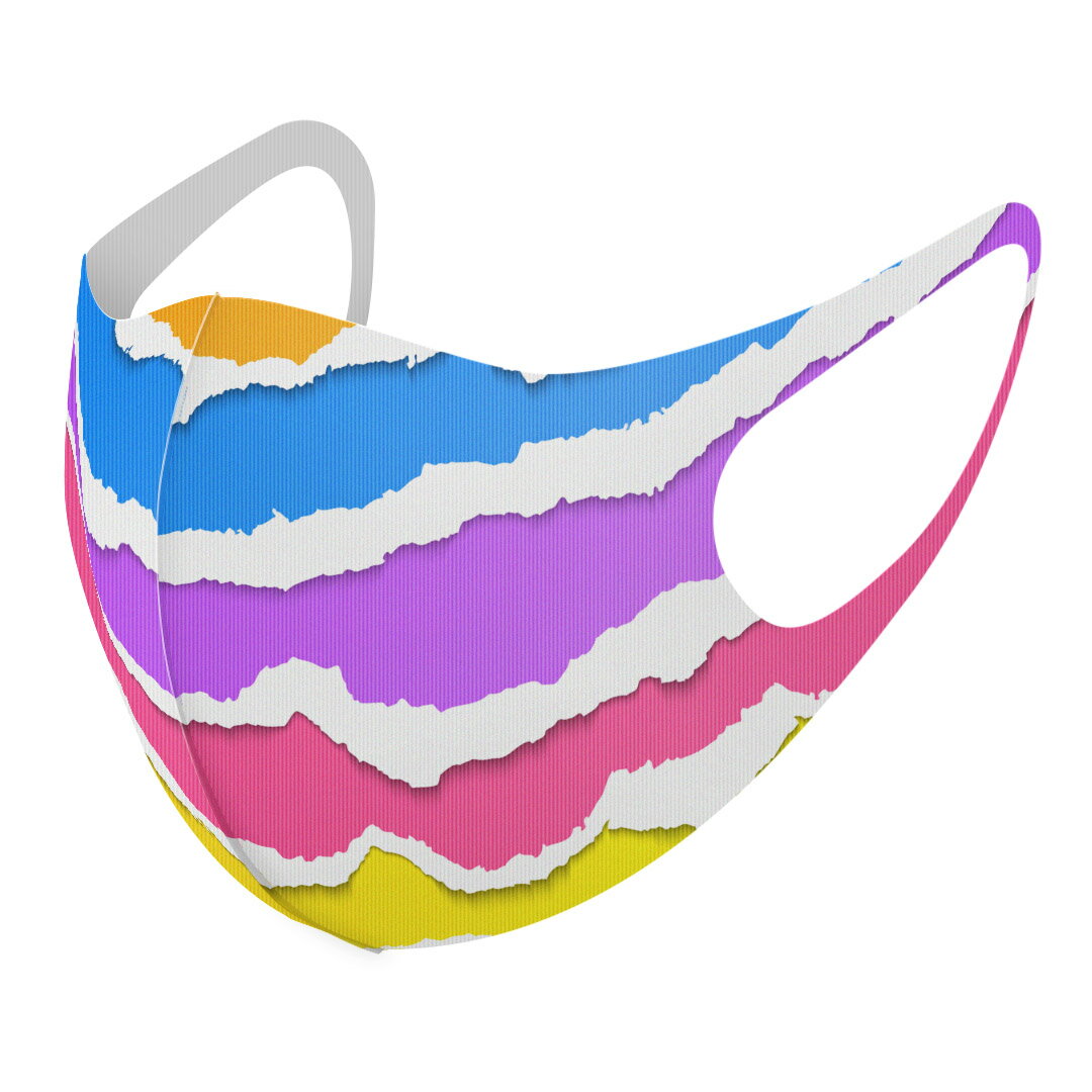 2枚セット デザインマスク 洗えるマスク おしゃれ 人気 ファッション ポリエステル 布マスク 洗って 繰..