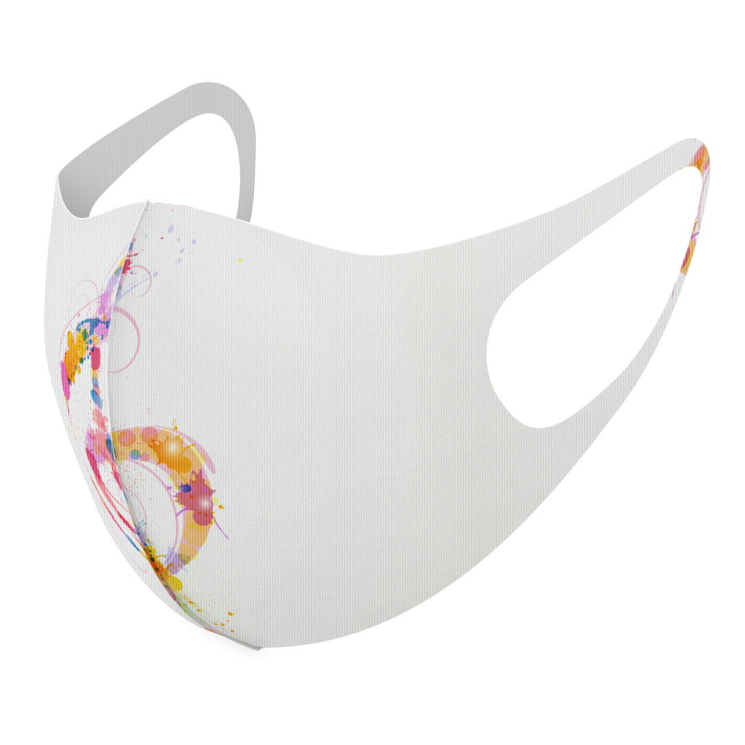 2枚セット デザインマスク 洗えるマスク おしゃれ 人気 ファッション ポリエステル 布マスク 洗って 繰..