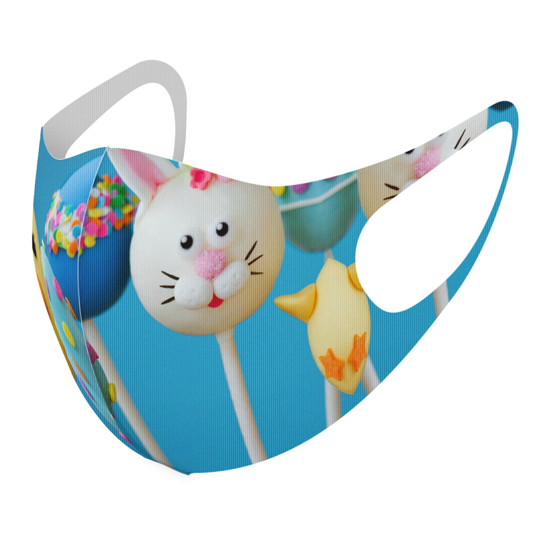 2枚セット デザインマスク 洗えるマスク おしゃれ 人気 ファッション ポリエステル 布マスク 洗って 繰り返し 大人用 子供用 普通 メンズ レディース 男性 女性 こども ジュニア キッズ 幼児 未就学児 000986 動物　スイーツ　POP