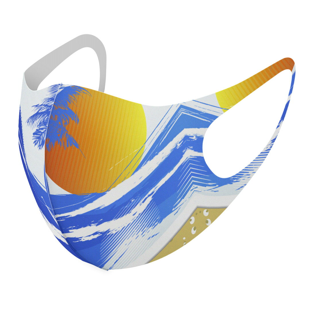 2枚セット デザインマスク 洗えるマスク おしゃれ 人気 ファッション ポリエステル 布マスク 洗って 繰..