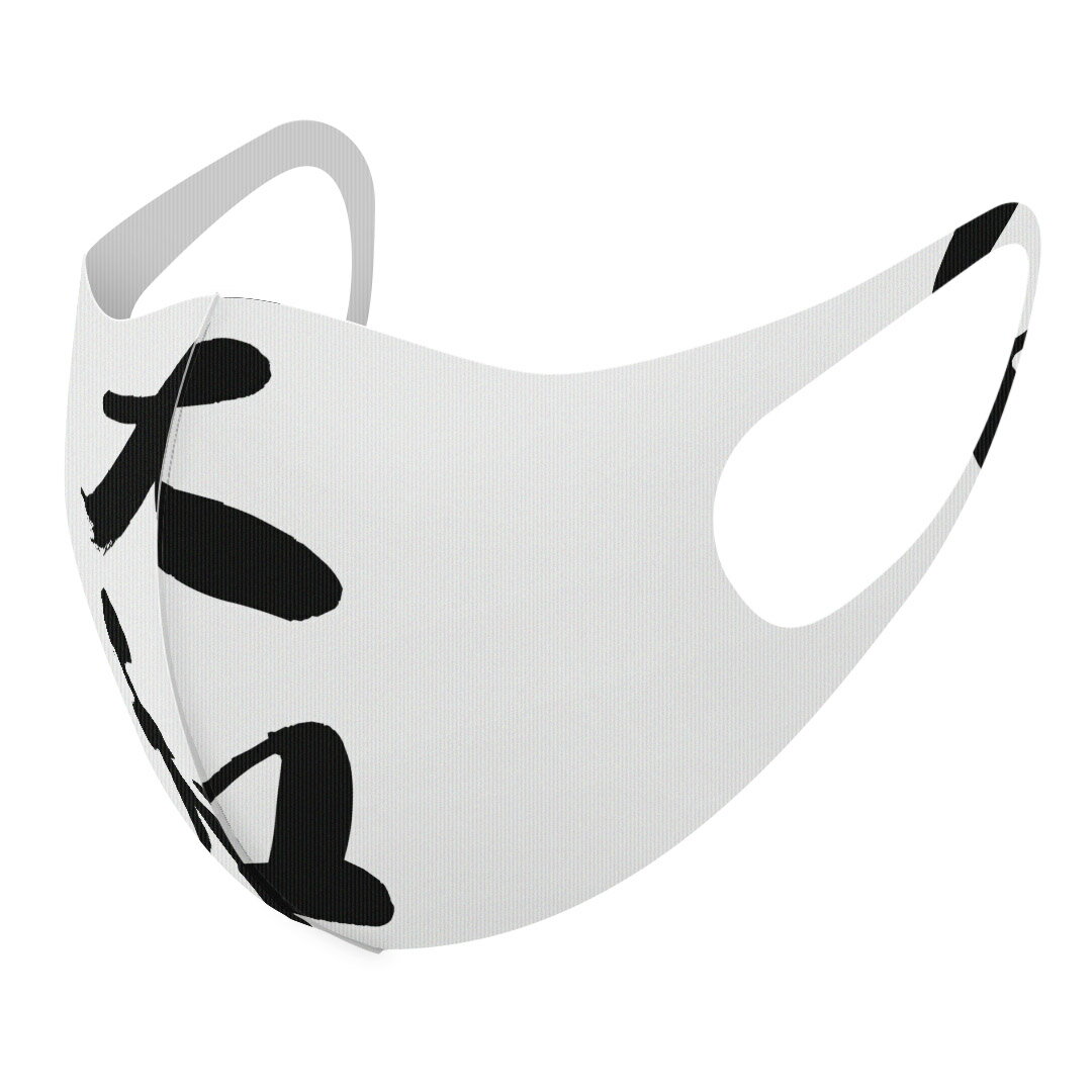 2枚セット デザインマスク 洗えるマスク おしゃれ 人気 ファッション ポリエステル 布マスク 洗って 繰り返し 大人用 子供用 普通 メンズ レディース 男性 女性 こども ジュニア キッズ 幼児 未就学児 001704 日本語・和柄 日本語　漢字(4.0)