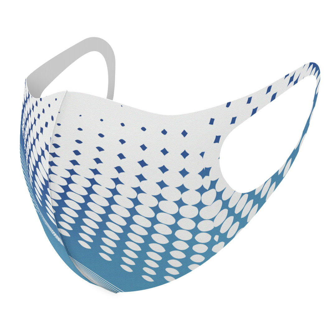 2枚セット デザインマスク 洗えるマスク おしゃれ 人気 ファッション ポリエステル 布マスク 洗って 繰り返し 大人用 子供用 普通 メンズ レディース 男性 女性 こども ジュニア キッズ 幼児 未就学児 001755 ライン　水玉(4)