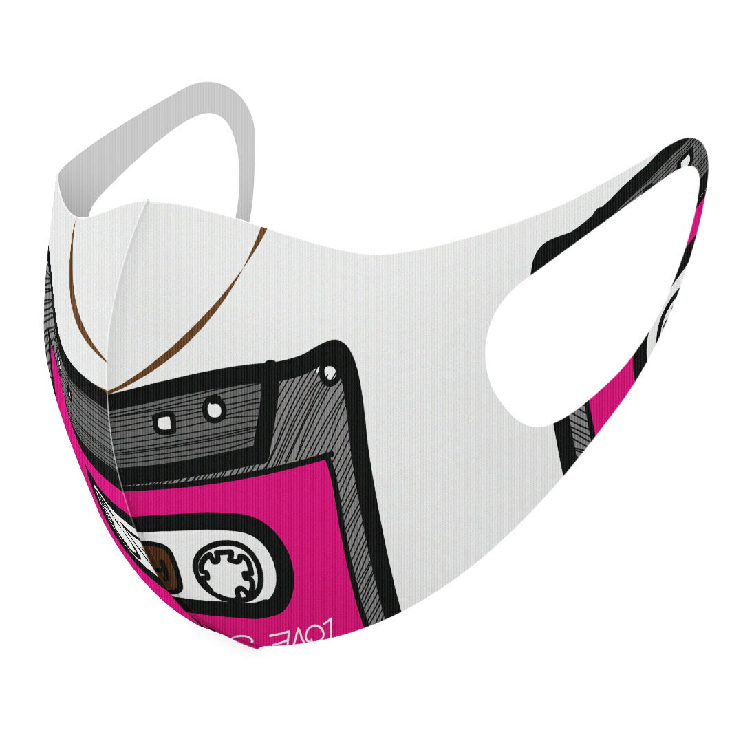 2枚セット デザインマスク 洗えるマスク おしゃれ 人気 ファッション ポリエステル 布マスク 洗って 繰..