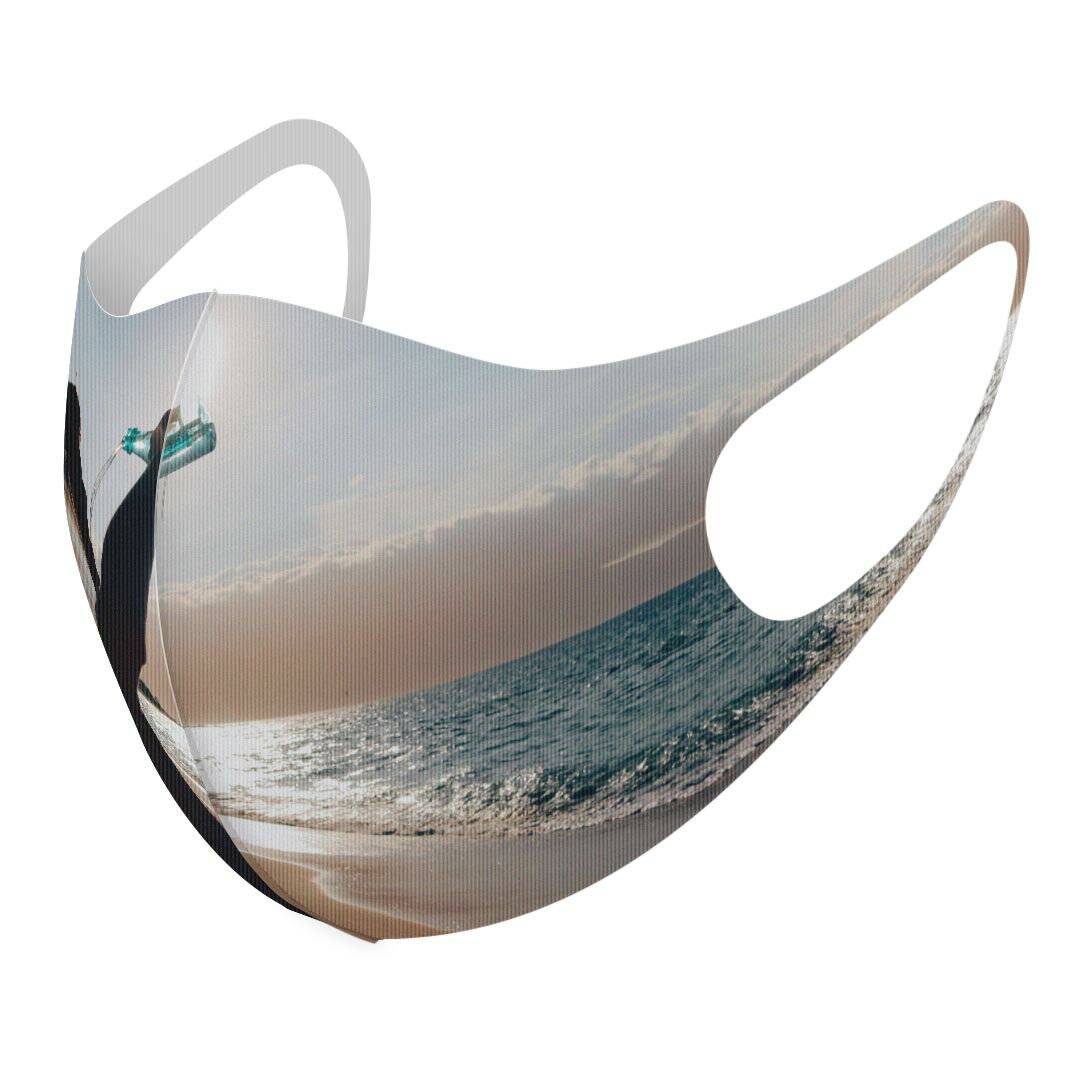 2枚セット デザインマスク 洗えるマスク おしゃれ 人気 ファッション ポリエステル 布マスク 洗って 繰..