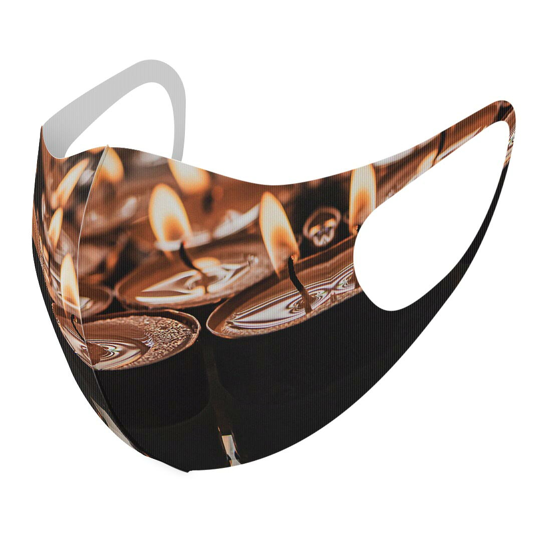 2枚セット デザインマスク 洗えるマスク おしゃれ 人気 ファッション ポリエステル 布マスク 洗って 繰..