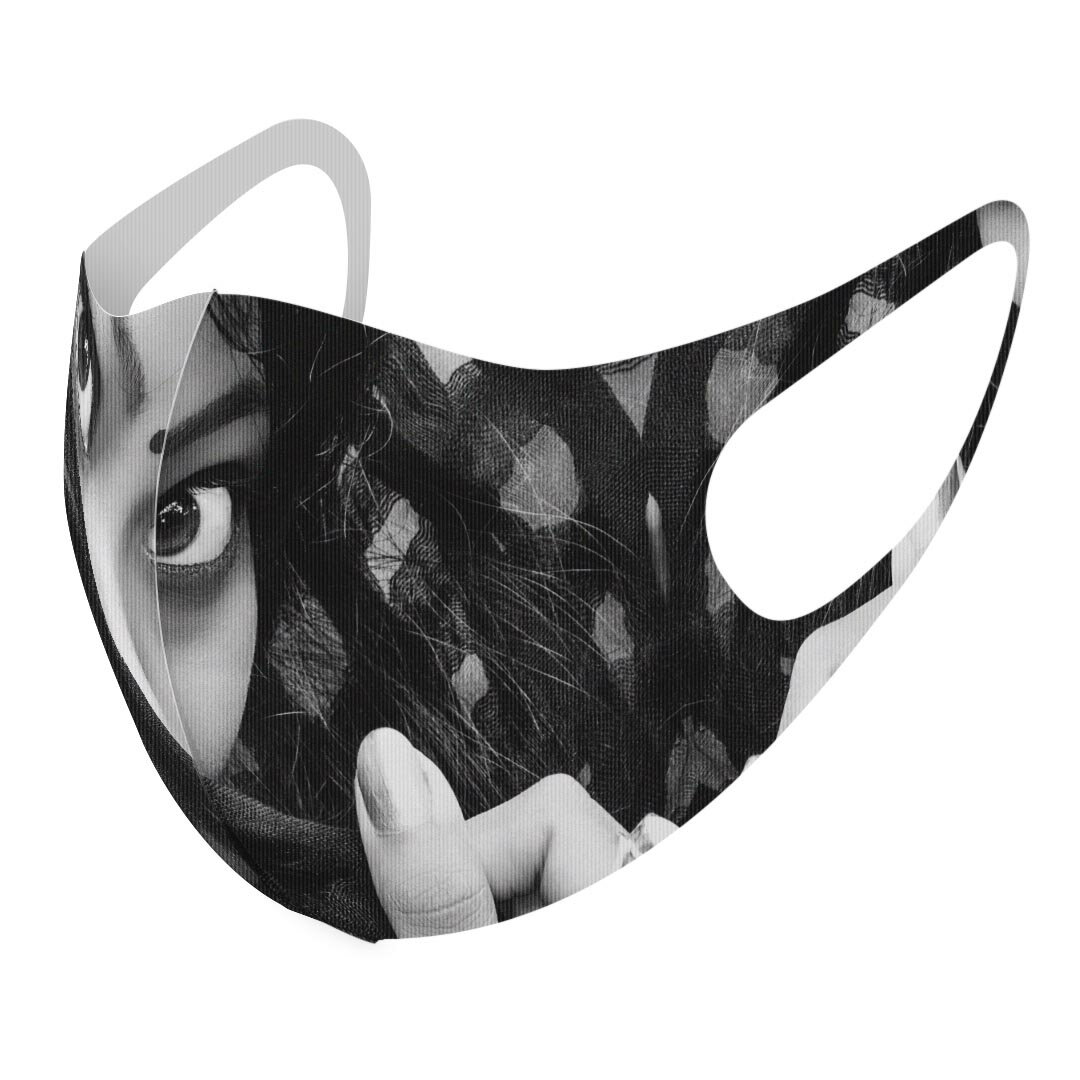 2枚セット デザインマスク 洗えるマスク おしゃれ 人気 ファッション ポリエステル 布マスク 洗って 繰..