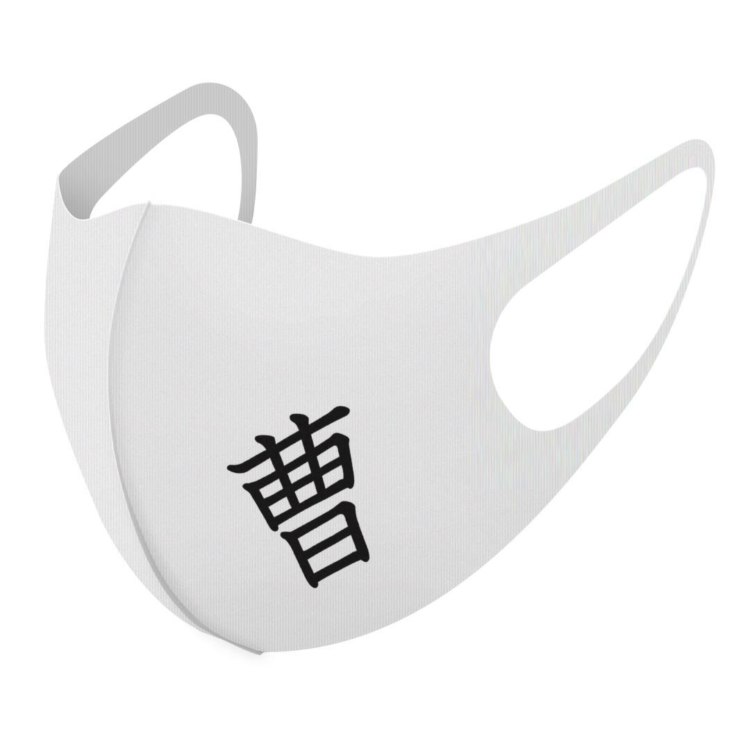 2枚セット デザインマスク 洗えるマスク おしゃれ 人気 ファッション ポリエステル 布マスク 洗って 繰り返し 大人用 子供用 普通 メンズ レディース 男性 女性 こども ジュニア キッズ 幼児 未就学児 027112 漢字　教科書体 曹