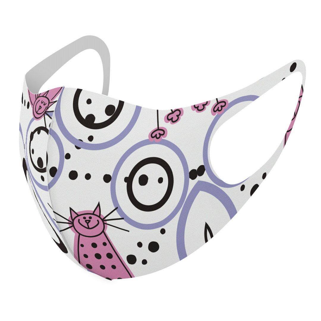 2枚セット デザインマスク 洗えるマスク おしゃれ 人気 ファッション ポリエステル 布マスク 洗って 繰..