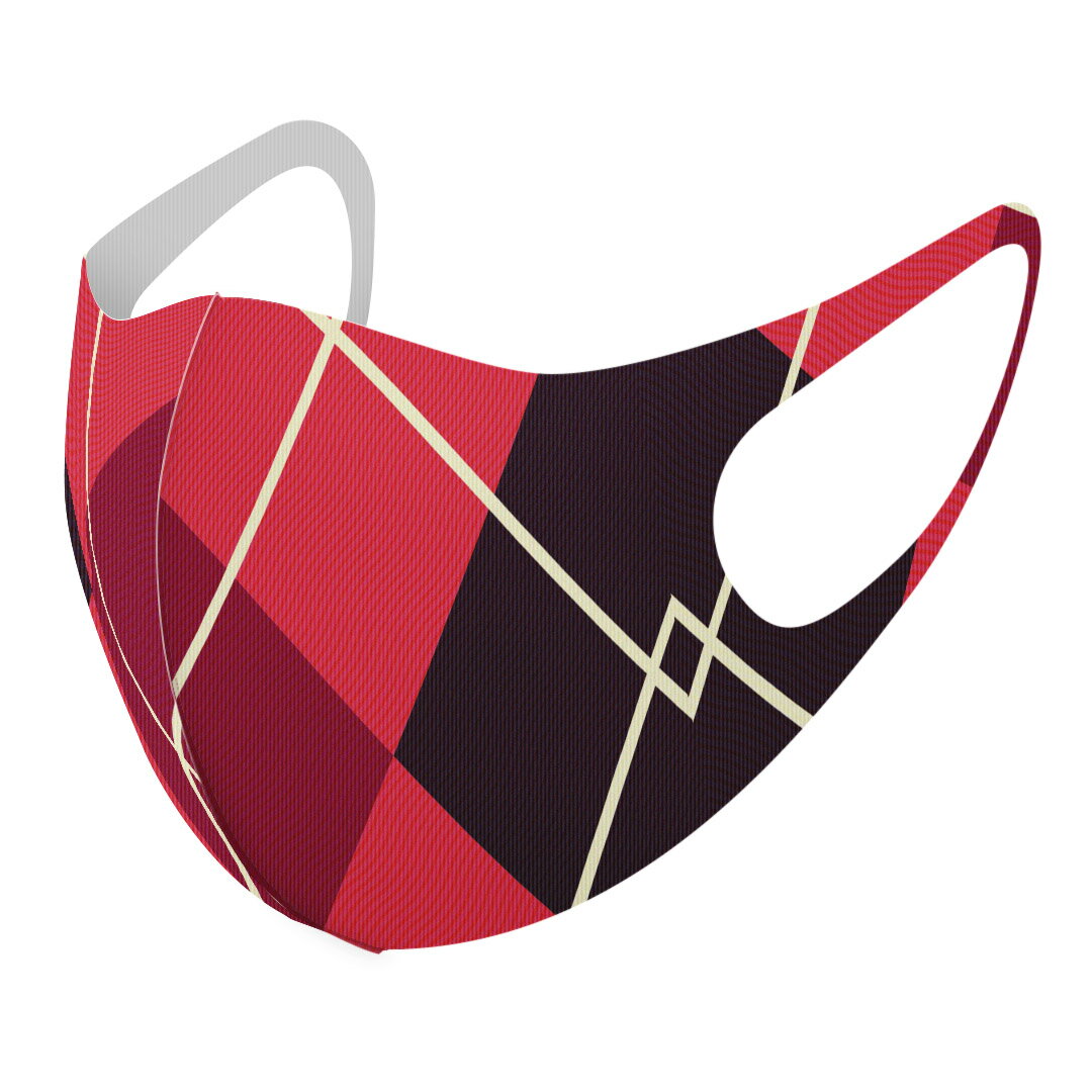 商品特徴・洗って繰り返し使える デザインマスク 2枚セット・素材：ポリエステル　サラサラとした肌触りで通気性がよく、呼吸も苦しくなりにくい・3D立体構造で伸縮性もあるので、顔にしっかりフィットして耳が痛くなりにくい・専用の高精細転写プリンタ...