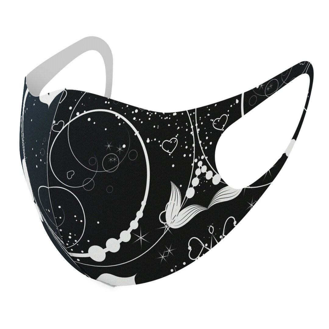 2枚セット デザインマスク 洗えるマスク おしゃれ 人気 ファッション ポリエステル 布マスク 洗って 繰り返し 大人用 子供用 普通 メンズ レディース 男性 女性 こども ジュニア キッズ 幼児 未就学児 005779 植物 ハート