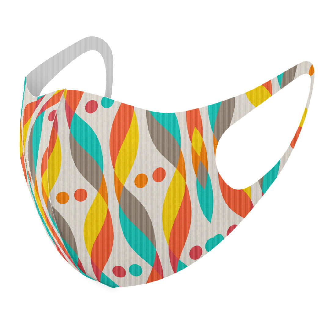 2枚セット デザインマスク 洗えるマスク おしゃれ 人気 ファッション ポリエステル 布マスク 洗って 繰り返し 大人用 子供用 普通 メン..