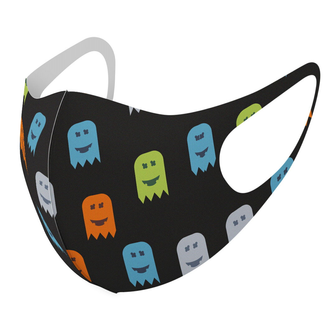 商品特徴・洗って繰り返し使える デザインマスク 2枚セット・素材：ポリエステル　サラサラとした肌触りで通気性がよく、呼吸も苦しくなりにくい・3D立体構造で伸縮性もあるので、顔にしっかりフィットして耳が痛くなりにくい・専用の高精細転写プリンタ...