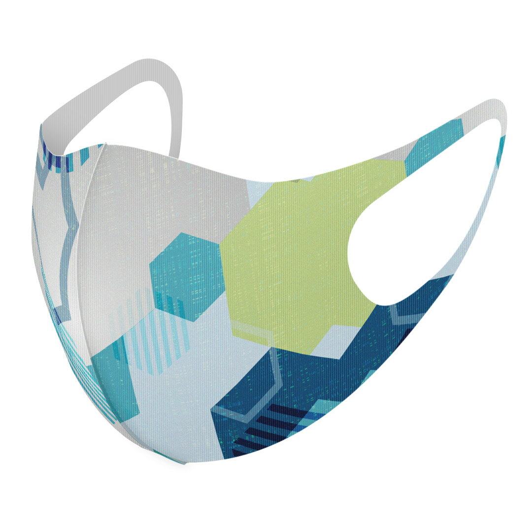 2枚セット デザインマスク 洗えるマスク おしゃれ 人気 フ