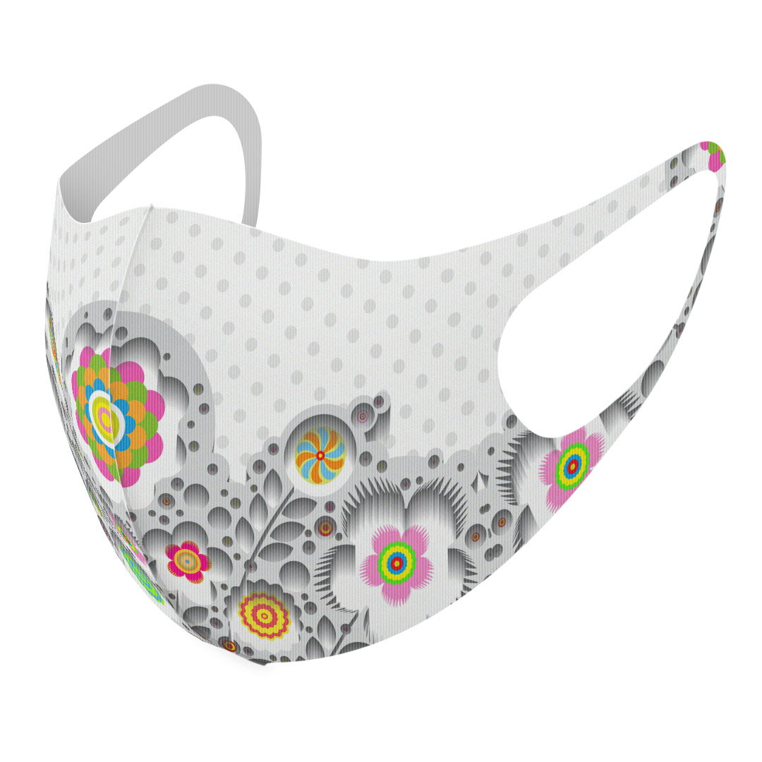 2枚セット デザインマスク 洗えるマスク おしゃれ 人気 ファッション ポリエステル 布マスク 洗って 繰..