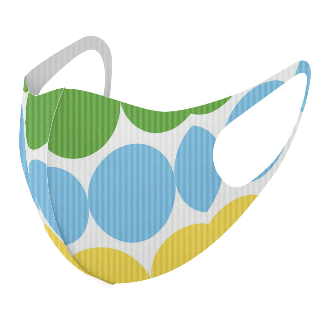 2枚セット デザインマスク 洗えるマスク おしゃれ 人気 ファッション ポリエステル 布マスク 洗って 繰り返し 大人用 子供用 普通 メンズ レディース 男性 女性 こども ジュニア キッズ 幼児 未就学児 007084 水玉　模様