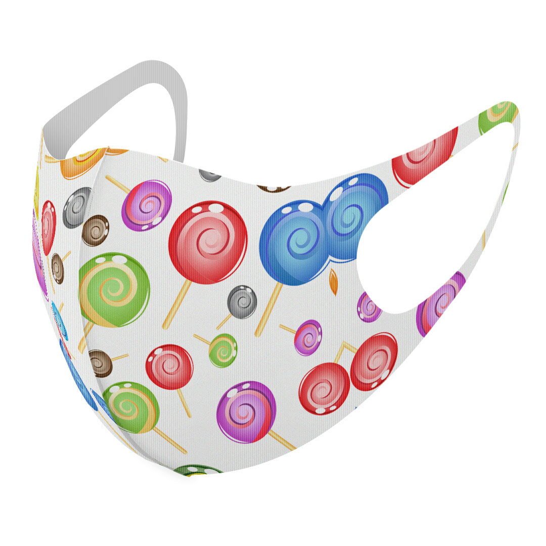 商品特徴・洗って繰り返し使える デザインマスク 2枚セット・素材：ポリエステル　サラサラとした肌触りで通気性がよく、呼吸も苦しくなりにくい・3D立体構造で伸縮性もあるので、顔にしっかりフィットして耳が痛くなりにくい・専用の高精細転写プリンタ...