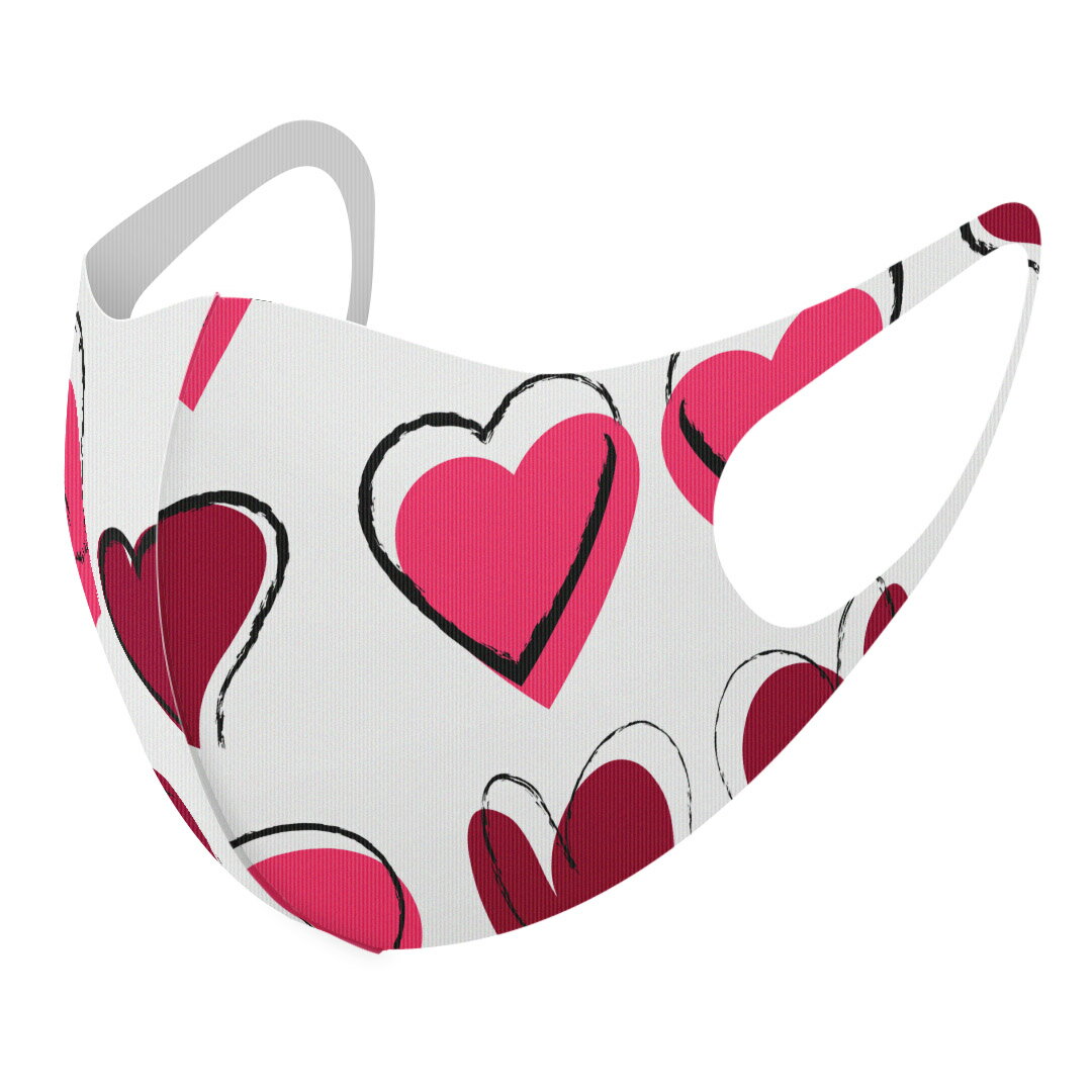 2枚セット デザインマスク 洗えるマスク おしゃれ 人気 ファッション ポリエステル 布マスク 洗って 繰..