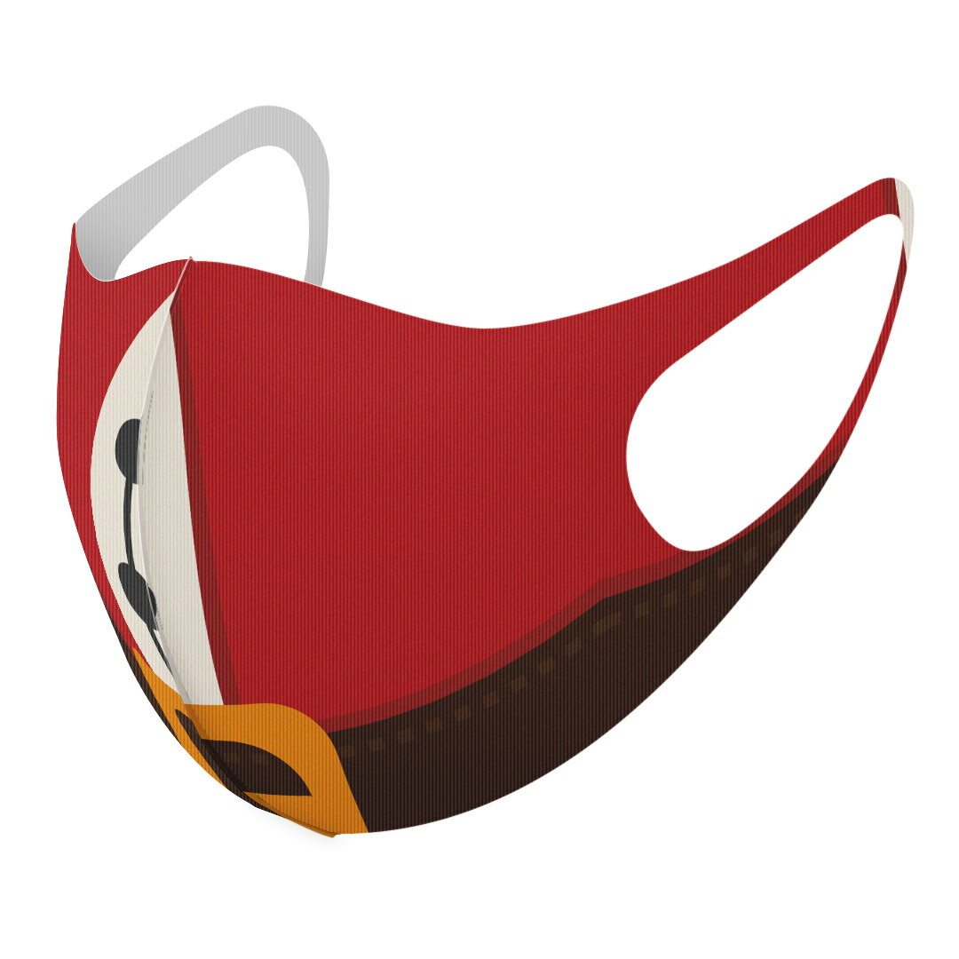 2枚セット デザインマスク 洗えるマスク おしゃれ 人気 ファッション ポリエステル 布マスク 洗って 繰り返し 大人用 子供用 普通 メンズ レディース 男性 女性 こども ジュニア キッズ 幼児 未就学児 008628 サンタ 服 赤 レッド