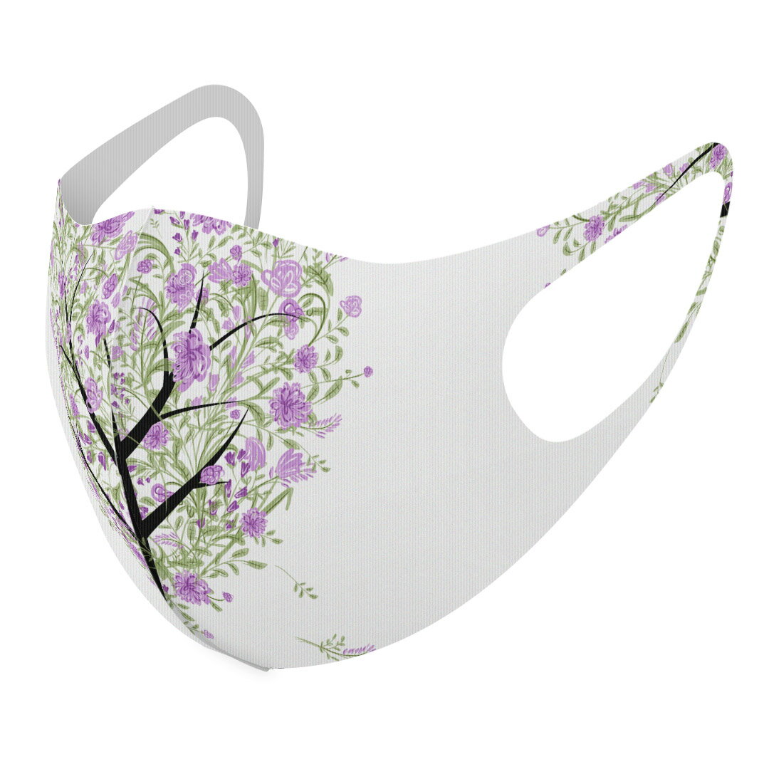 2枚セット デザインマスク 洗えるマスク おしゃれ 人気 ファッション ポリエステル 布マスク 洗って 繰り返し 大人用 子供用 普通 メンズ レディース 男性 女性 こども ジュニア キッズ 幼児 未就学児 009362 　ハート　紫(4)