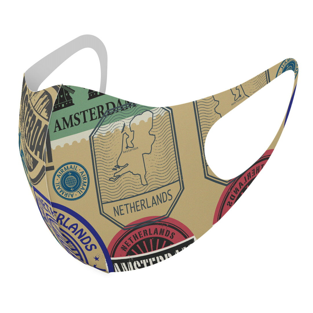 2枚セット デザインマスク 洗えるマスク おしゃれ 人気 ファッション ポリエステル 布マスク 洗って 繰..