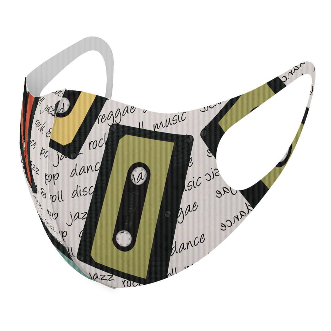 2枚セット デザインマスク 洗えるマスク おしゃれ 人気 ファッション ポリエステル 布マスク 洗って 繰..