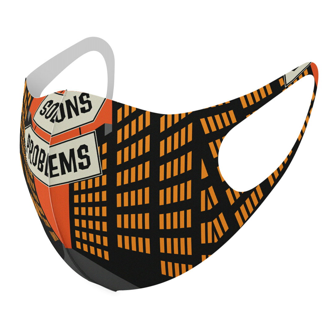 2枚セット デザインマスク 洗えるマスク おしゃれ 人気 ファッション ポリエステル 布マスク 洗って 繰..