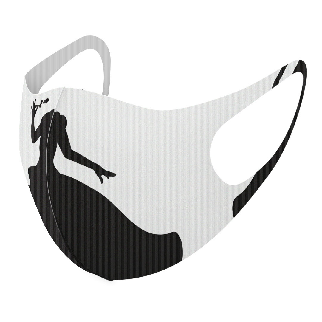 2枚セット デザインマスク 洗えるマスク おしゃれ 人気 ファッション ポリエステル 布マスク 洗って 繰..