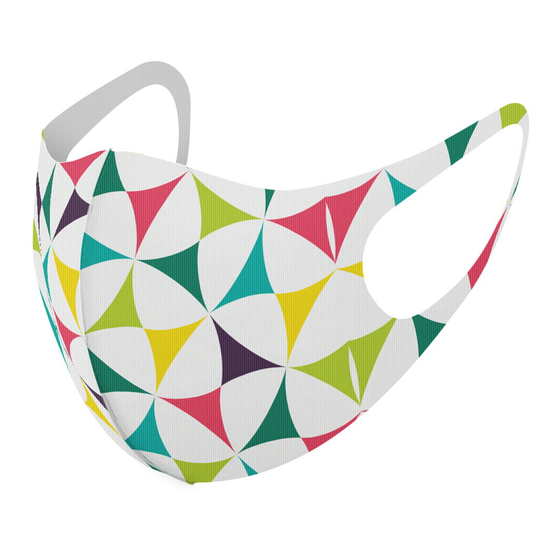 2枚セット デザインマスク 洗えるマスク おしゃれ 人気 ファッション ポリエステル 布マスク 洗って 繰り返し 大人用 子供用 普通 メンズ レディース 男性 女性 こども ジュニア キッズ 幼児 未就学児 011919 模様　カラフル　かわいい