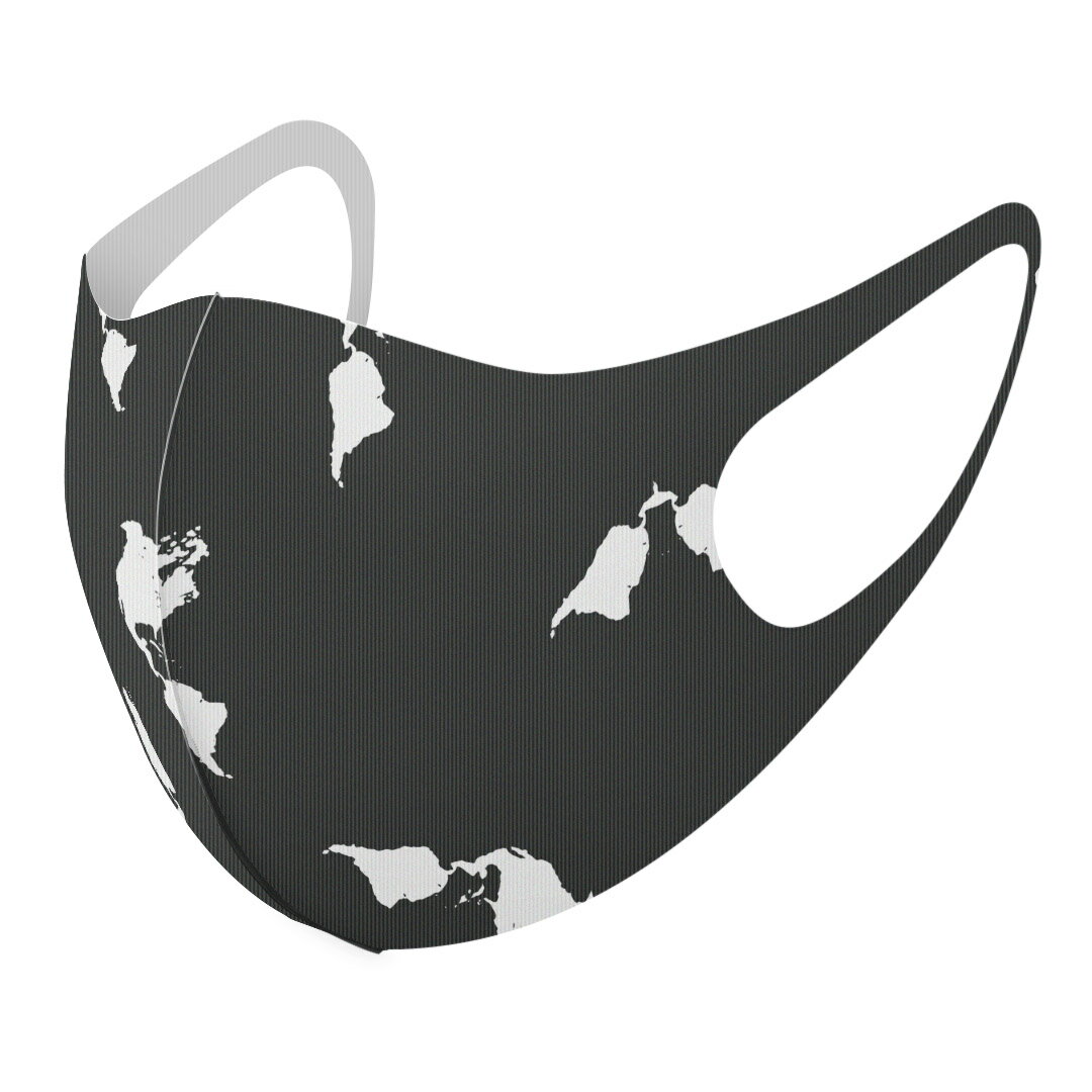 2枚セット デザインマスク 洗えるマスク おしゃれ 人気 ファッション ポリエステル 布マスク 洗って 繰..