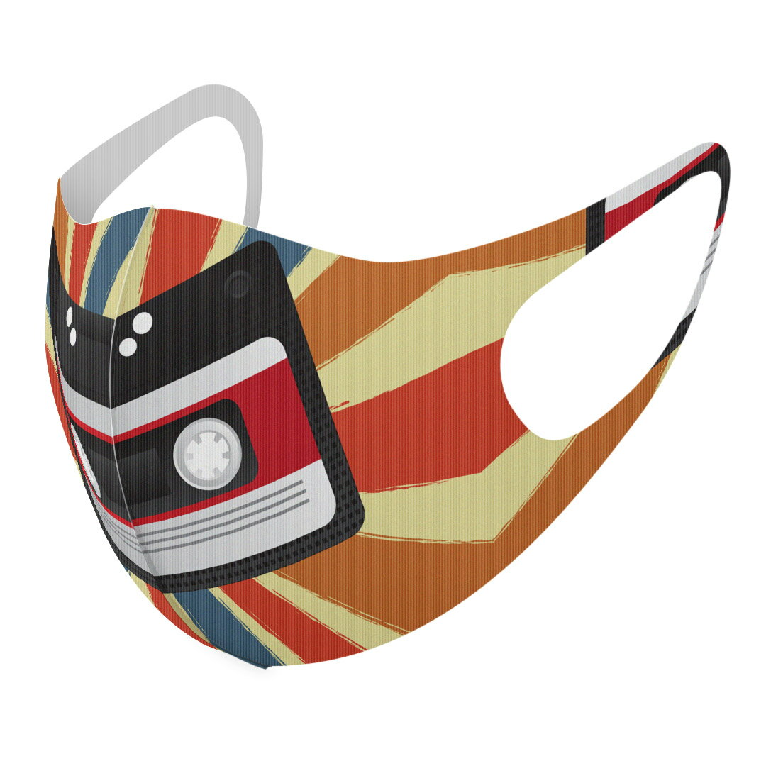 2枚セット デザインマスク 洗えるマスク おしゃれ 人気 ファッション ポリエステル 布マスク 洗って 繰..